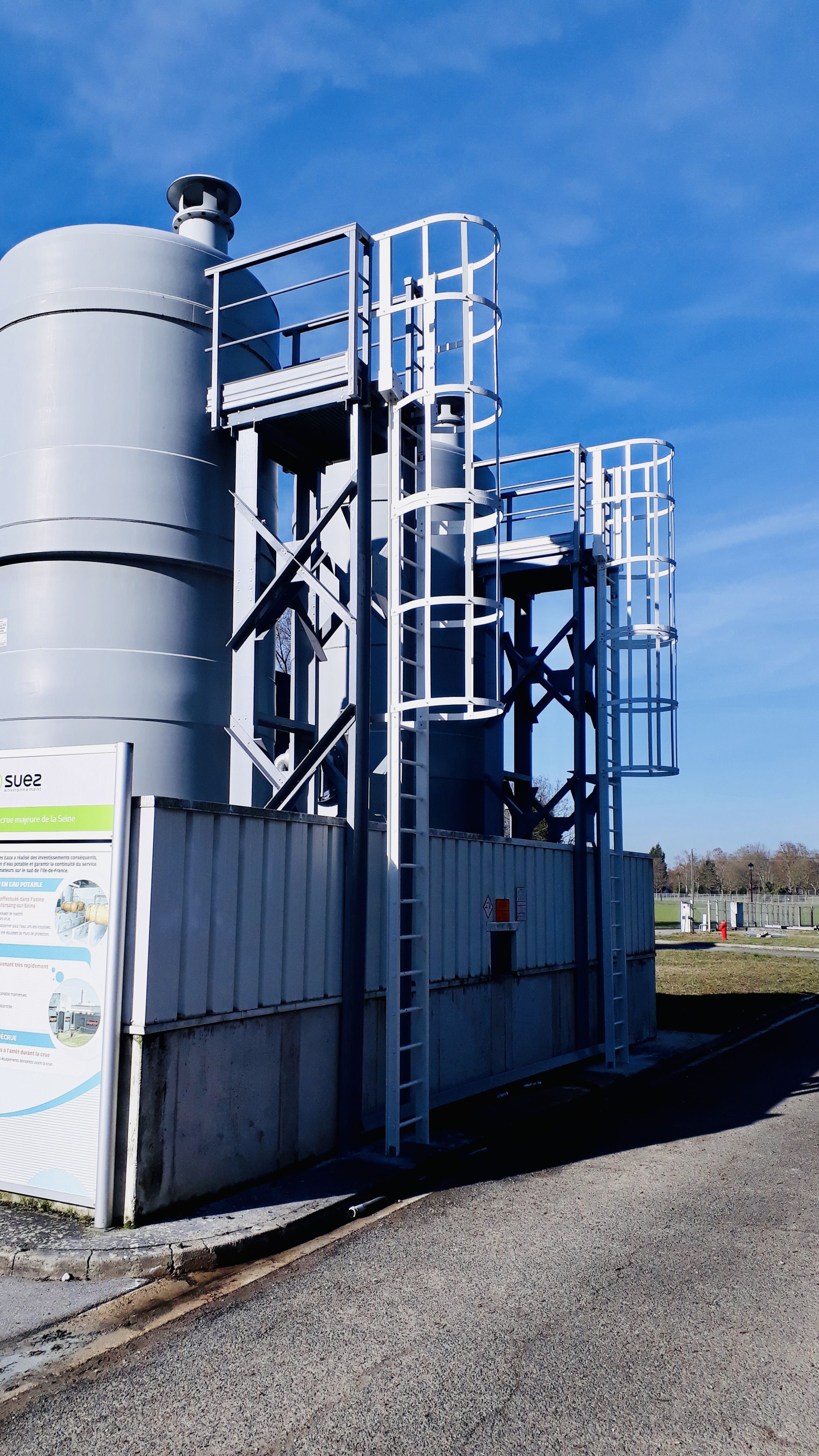 Module de test d'une échelle en composite