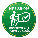 Norme NFE 85-016 échelles ACS - Standard français accès sécurisé Certification NFE 85-016 échelles ACS - conformité normes accès française