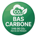 Échelles ACS écologiques - Empreinte carbone réduite 50% Échelles ACS bas carbone - empreinte carbone divisée par 2 vs aluminium