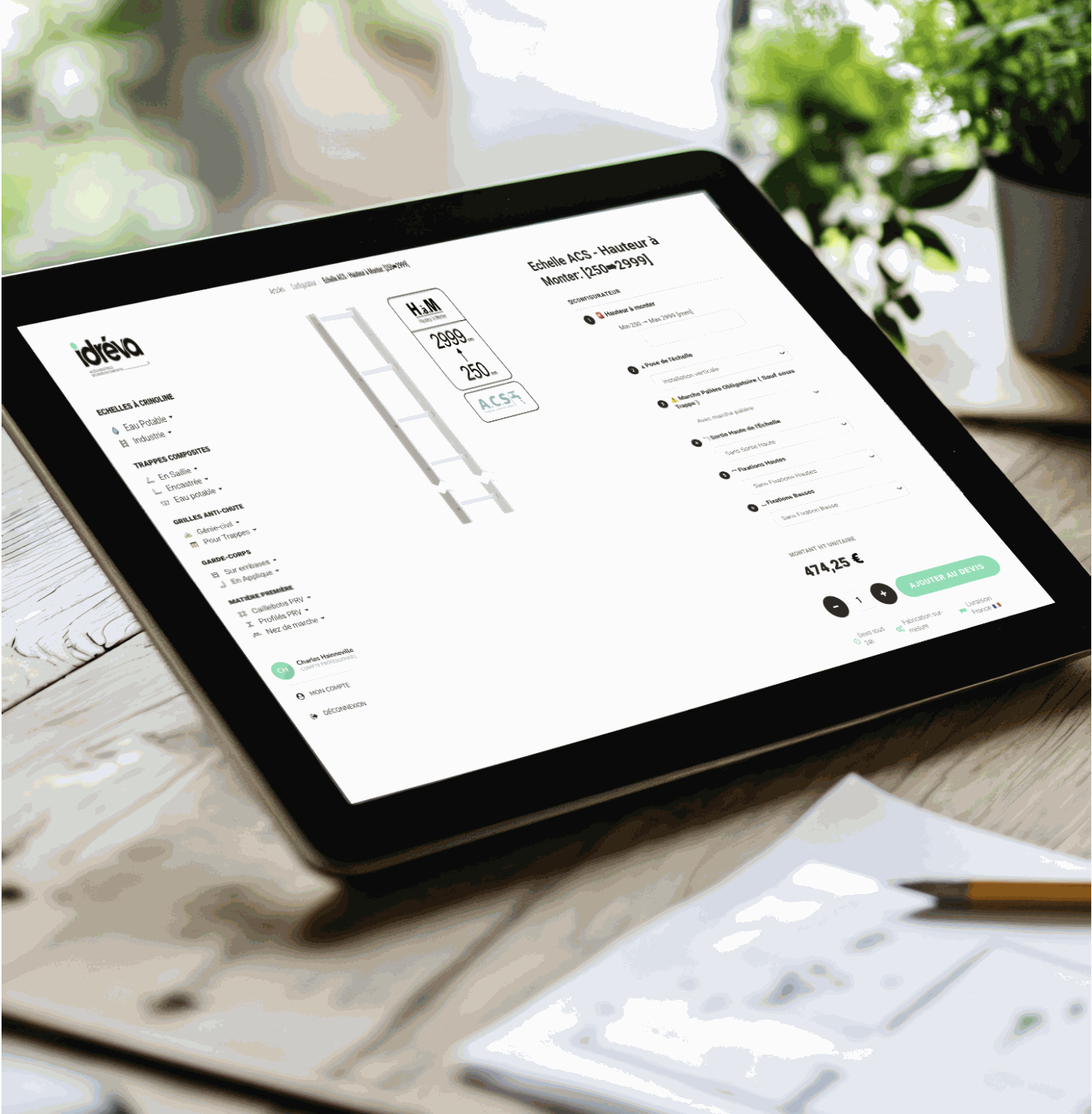 Configurateur en ligne