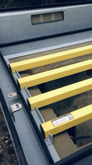 Barreaudage anti-chute composite certifié 1200 J — trappe idréva