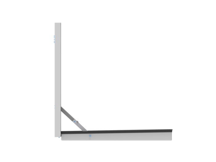 Trappe T1-Lanterneau -  1000x1000 mm 