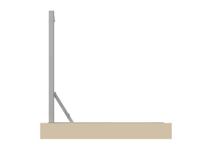 Trappe T2-1 Vantail + Barreaudage Anti-Chute 
