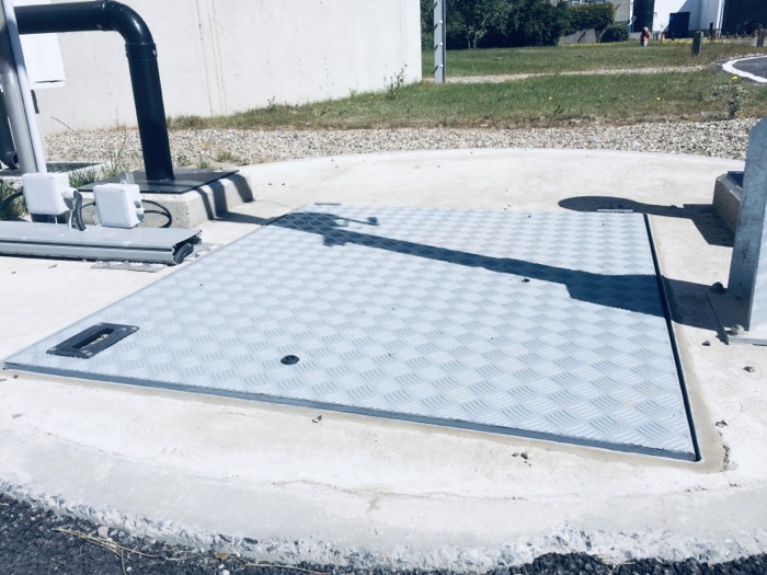 Trappe T2-1 Vantail + Barreaudage Anti-Chute 