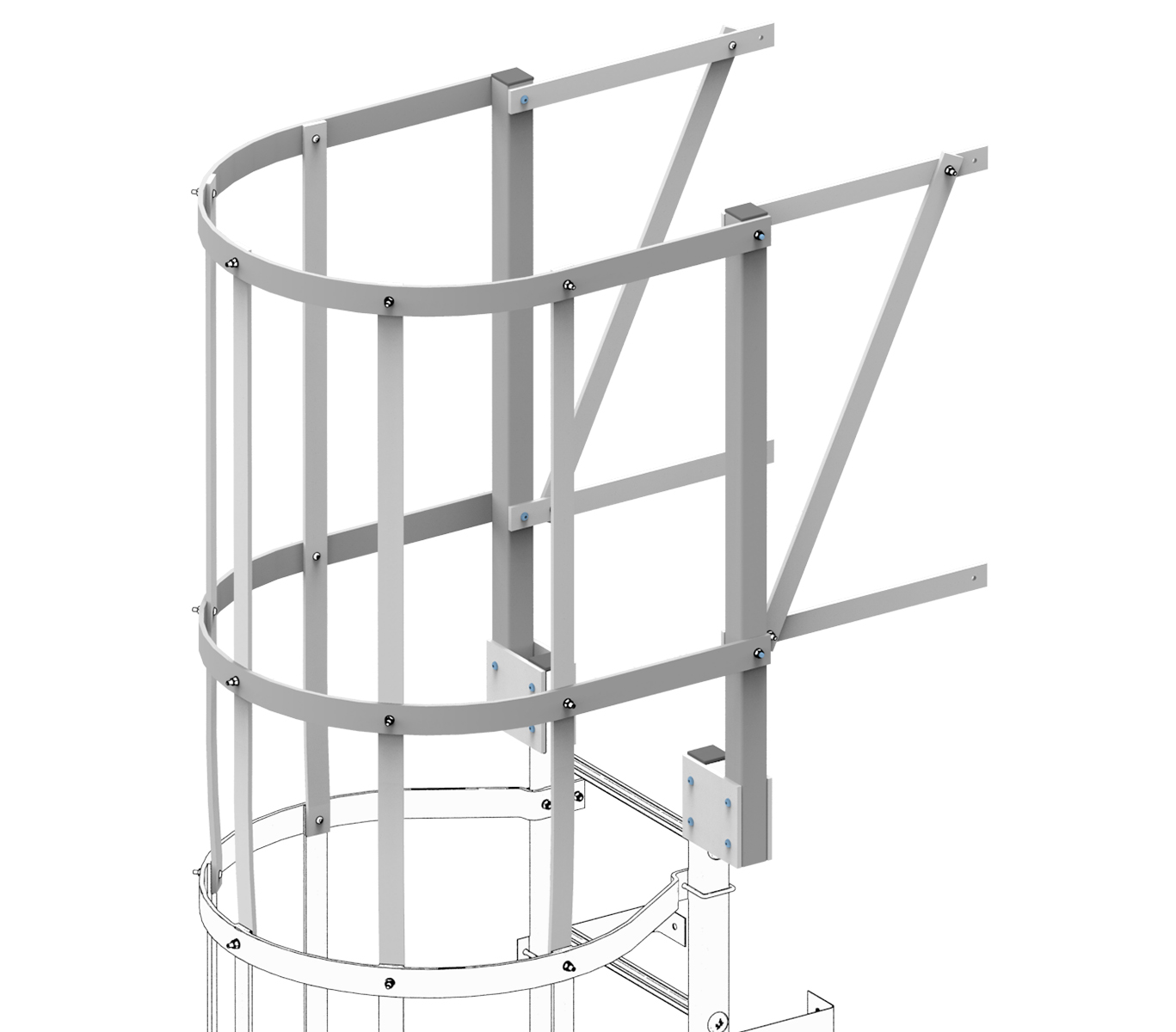 Jonction avec Garde-Corps pour SE-1100-TK50