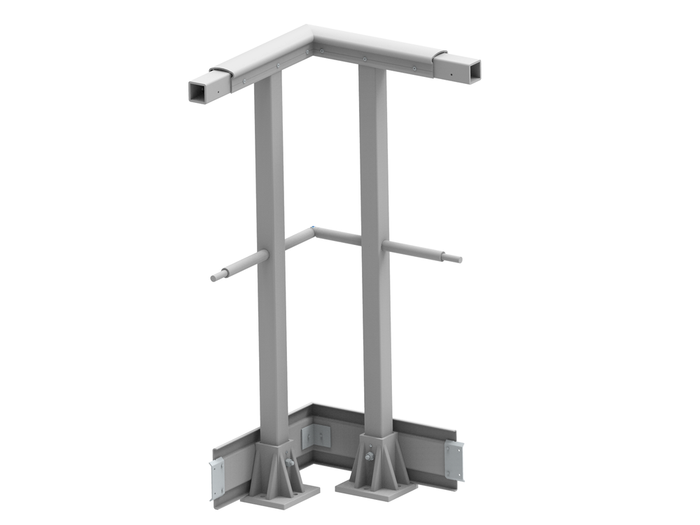 Module d'Angle sur Embase prêt à poser - Ht 1100 mm