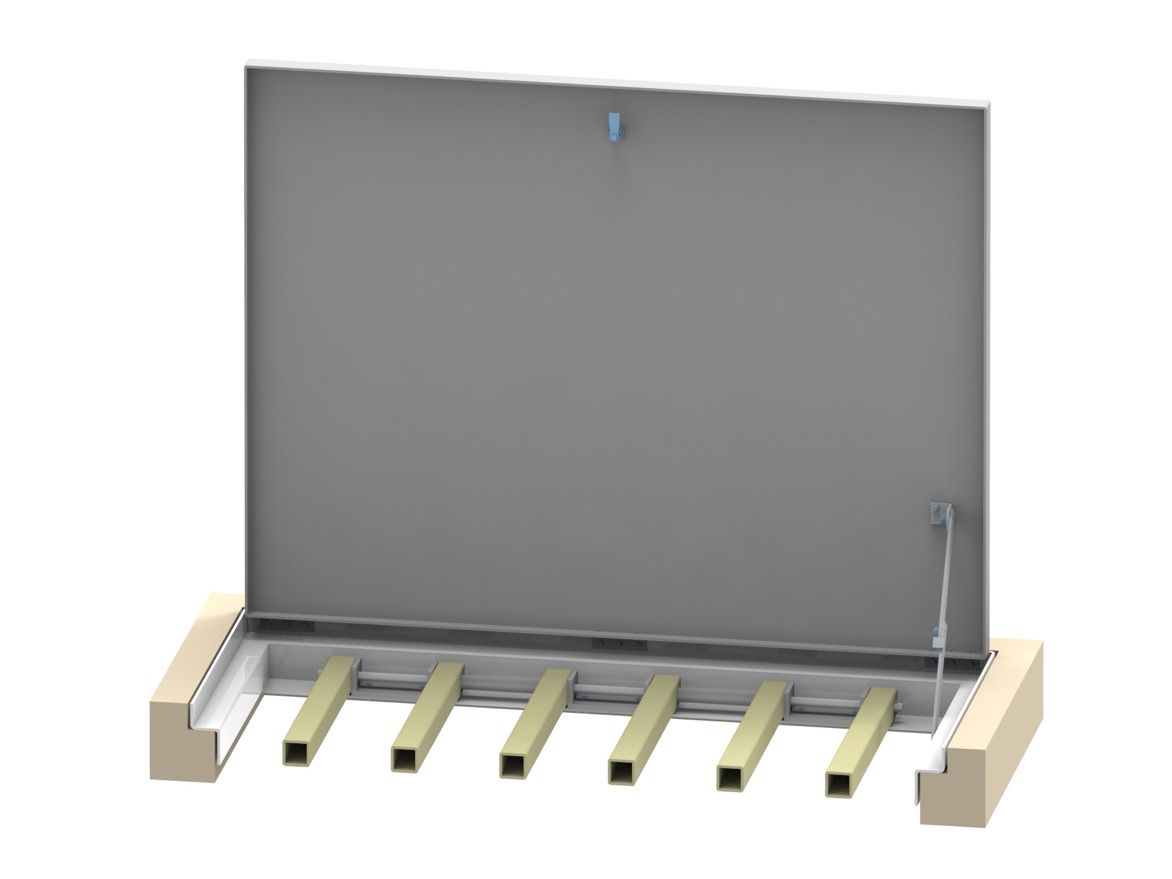 Trappe T2 encastrée - 1 Vantail