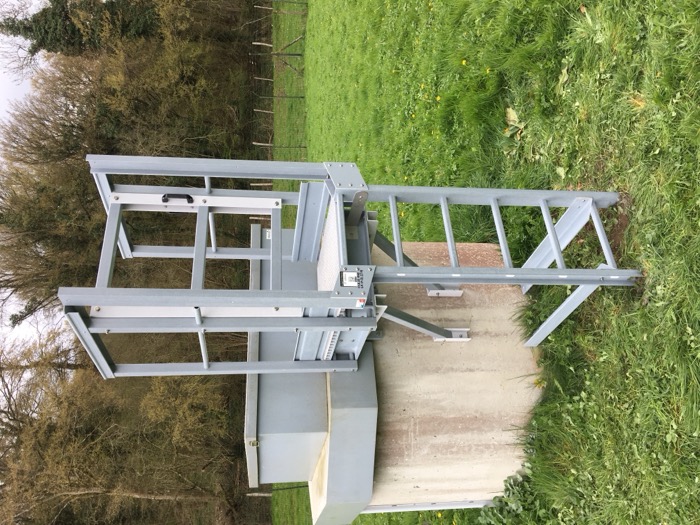 Sortie évasée PRV ACS 1100 - Sans crinoline - Blanche