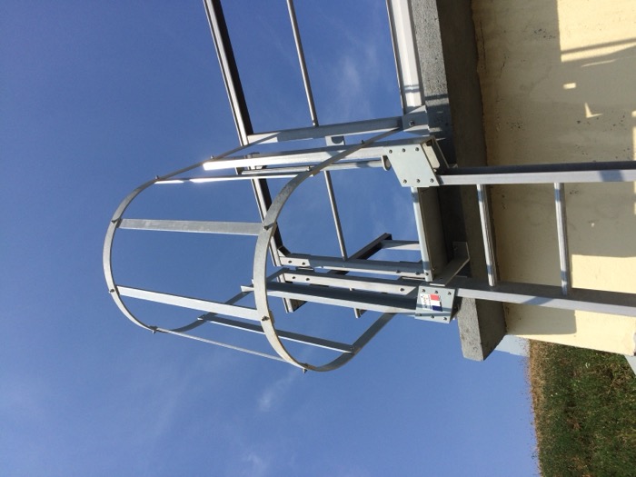 Sortie évasée PRV ACS - 1100 - crinoline autonome - Blanche