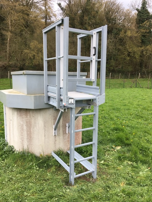 Sortie évasée U90 PRV 1100 - Sans crinoline - Grise