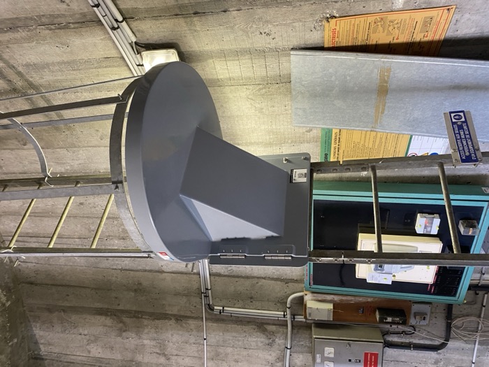 Opercule crinoline PRV pour échelle U90 - Grise