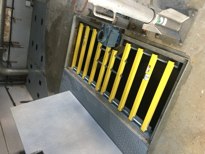 Module barreaudage anti-chute PRV jaune GC L.1200 à recouper