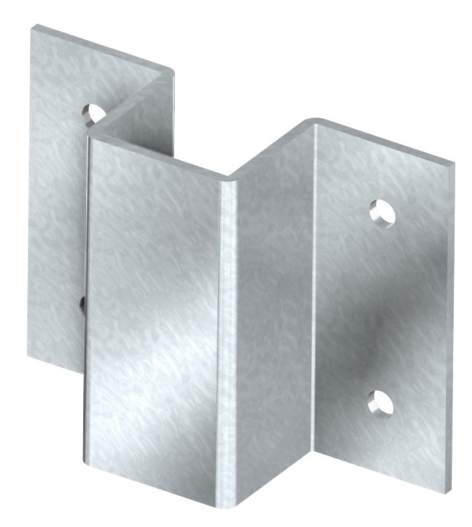 Oméga pour Tube PRV 50x50x5mm - 120x160x4mm - Inox 316L