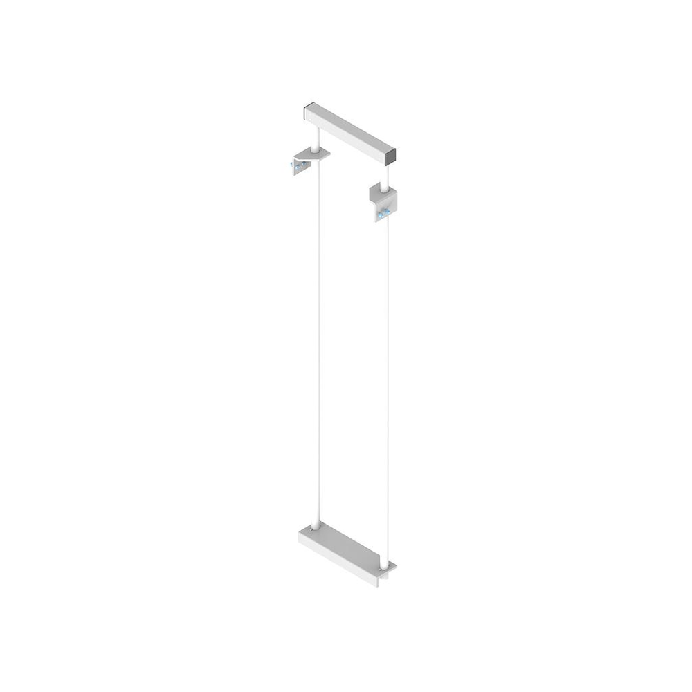 Crosse double centrale coulissante PRV L.1000