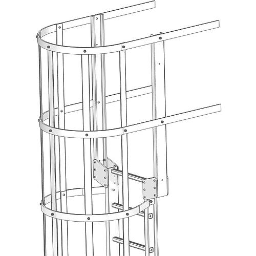 Sortie évasée composite ACS avec crinoline