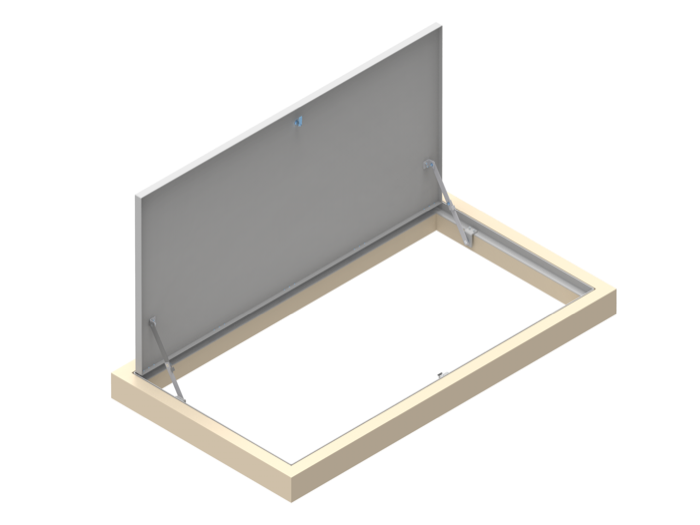 Trappe T3 encastrée - 1 Vantail