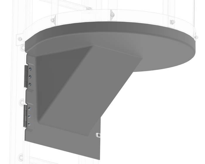 Opercule - Obturateur de Crinoline - Gris