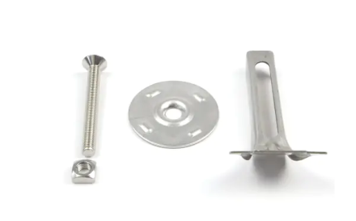 Agrafe Simple - 19x19mm / 38x38mm - Acier Inoxydable