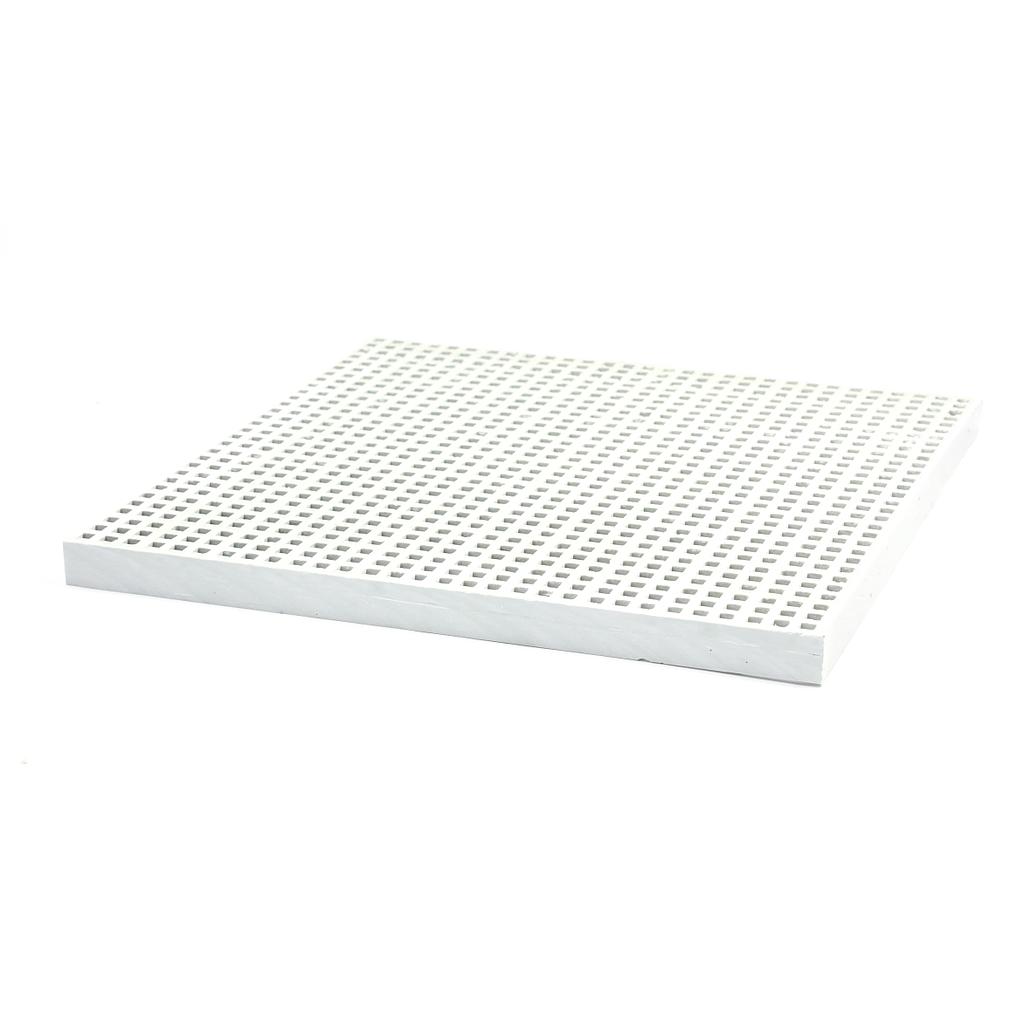Caillebotis PRV ISO - 19x19mm - 30mm - 1988x1000mm - Concave - RAL 7035 Gris