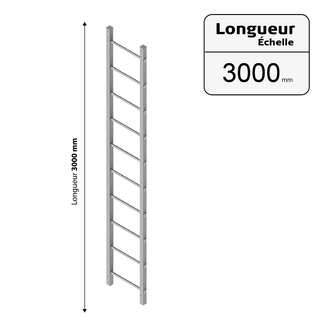 Échelle ACS - Maker : Longueur Échelle = 3000 mm (copie)