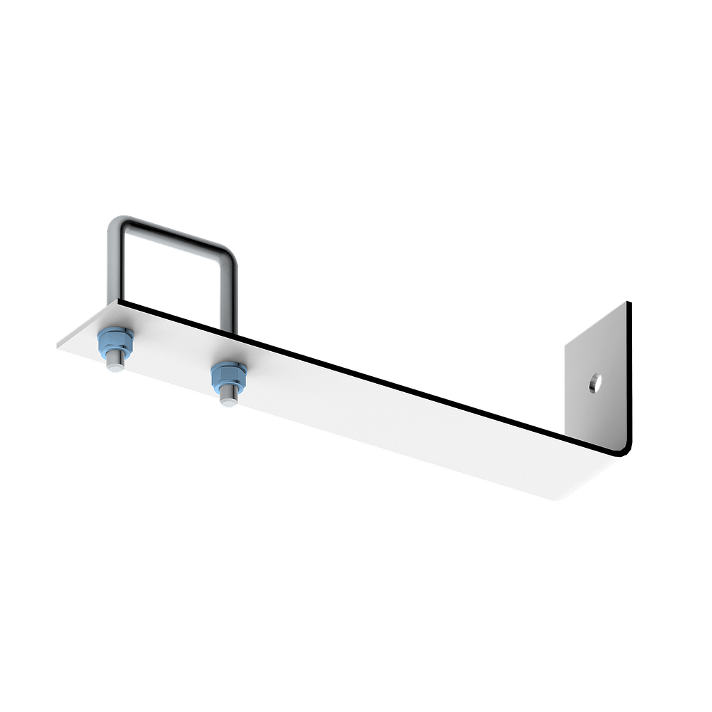 Équerres Inélages Inox avec Boulonnerie - Kit de Fixation pour Échelles (copie)