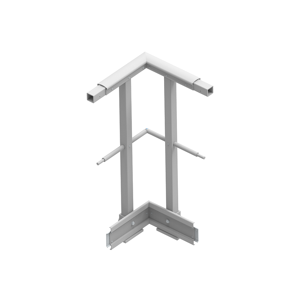 Module angle intérieur garde-corps PRV H.1100 - sur embase