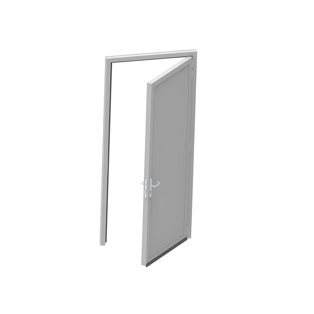 Porte d'Accès Composite - 1 Vantail - Sur-Mesure