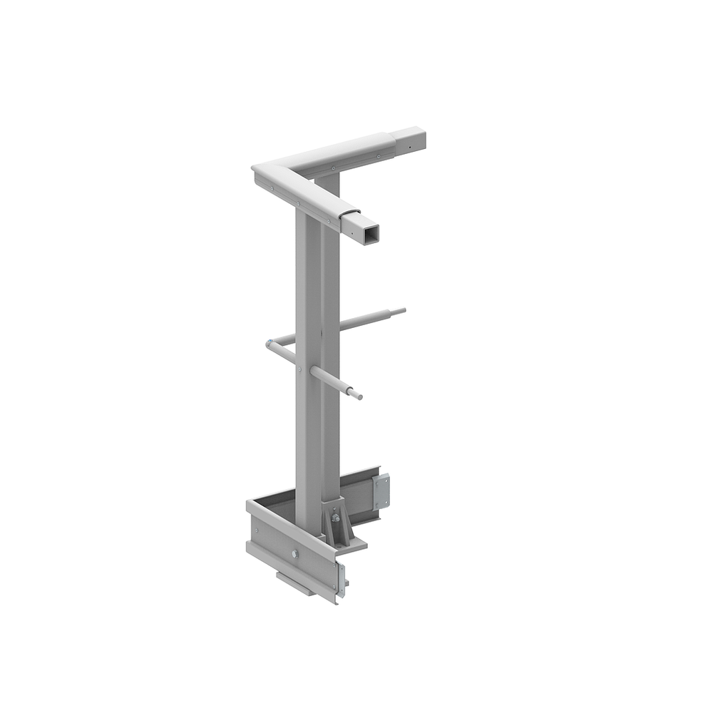 Module angle extérieur garde-corps PRV H.1100 - sur embase