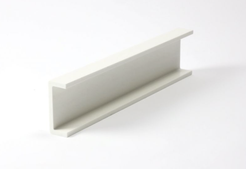 Profilé U90 PRV - 90x35x8mm - ACS Blanc - 6000mm