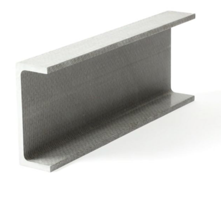 U 150x55x9 mm avec Voile - Gris 7001 - Lg 4 (copie)