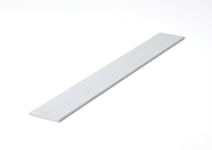 Profilé Plat PRV - 50x5mm - RAL 7001 Gris - 4000mm