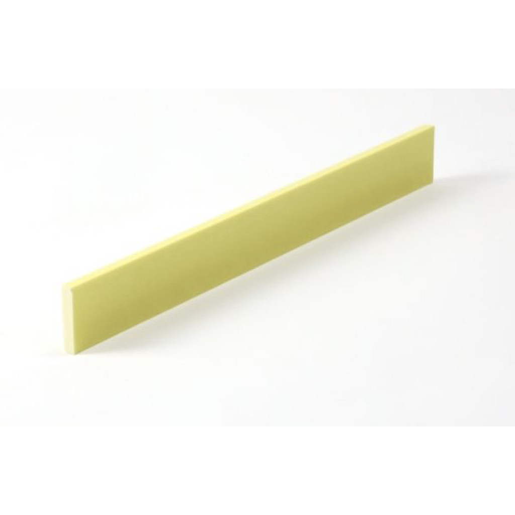 Profilé Plat PRV - 50x5mm - RAL 1018 Jaune - 4000mm