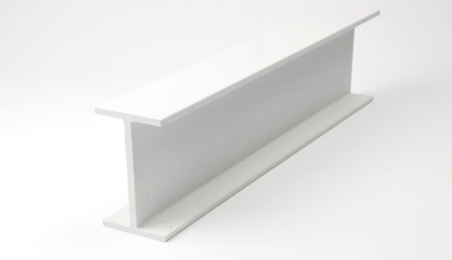 Profilé I150 PRV - 150x75x8mm - RAL 7001 Gris - 6000mm