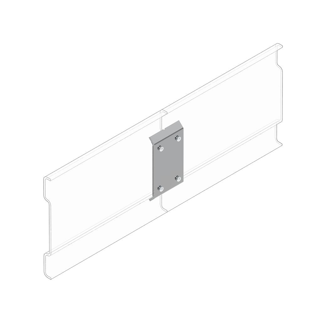 Kit raccord droit plinthe idréva Inox 316L