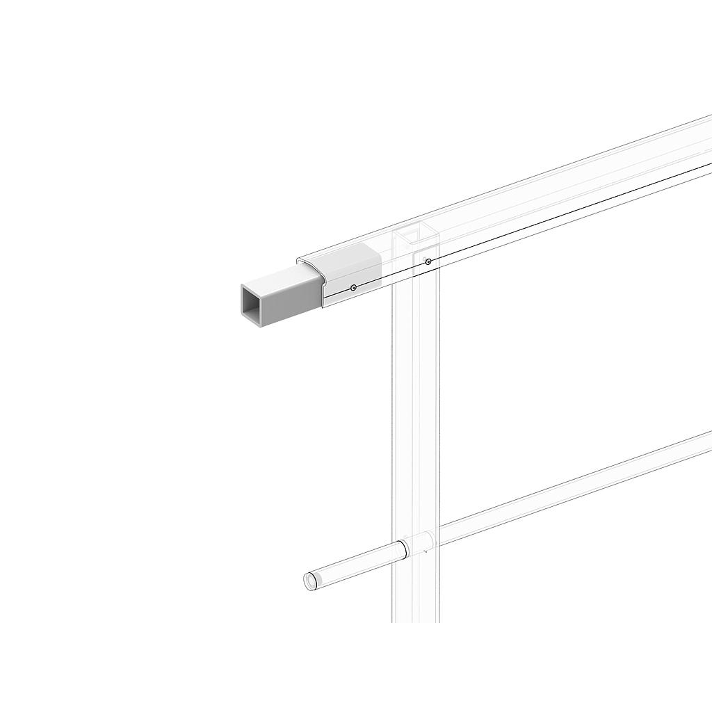 Raccord droit de Main-Courante Ergonomique (Kit)