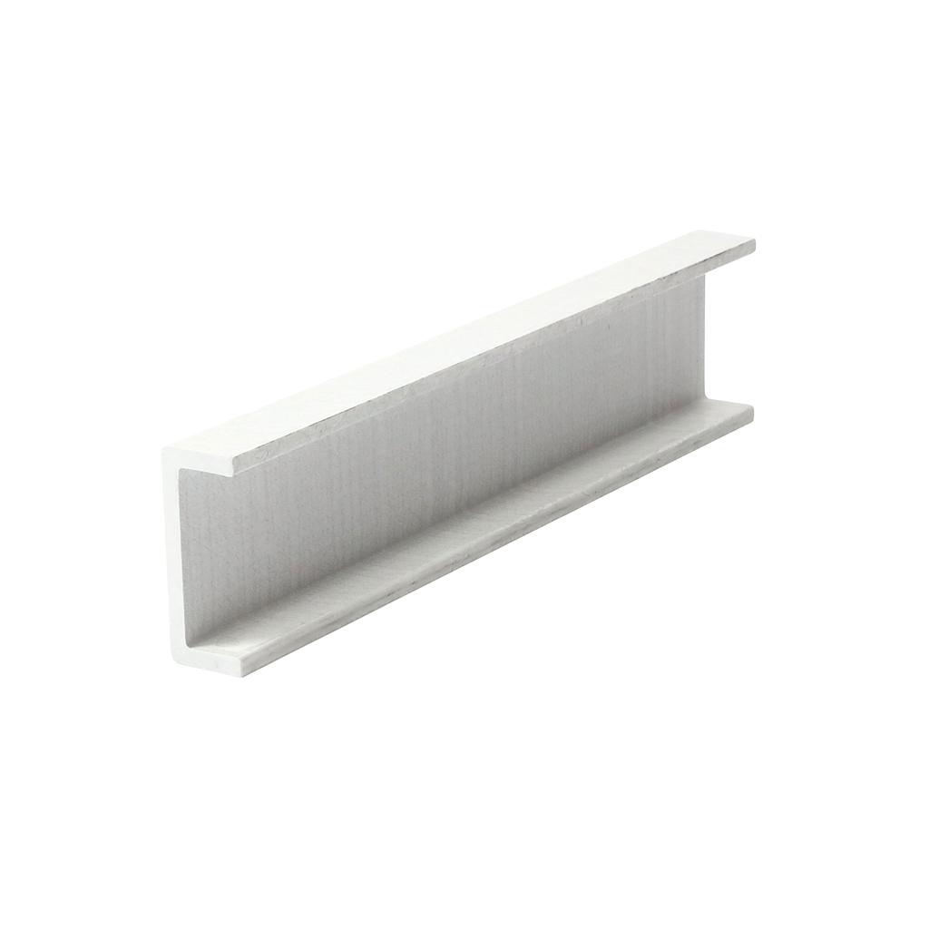 Profilé U90 PRV - 90x35x8mm - RAL 7047 Gris - 6000mm