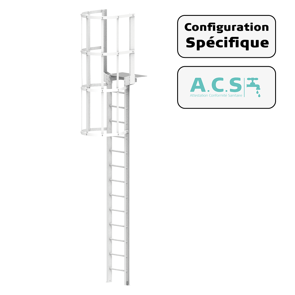 Echelle à Crinoline ACS - Chiffrage Sur-mesure