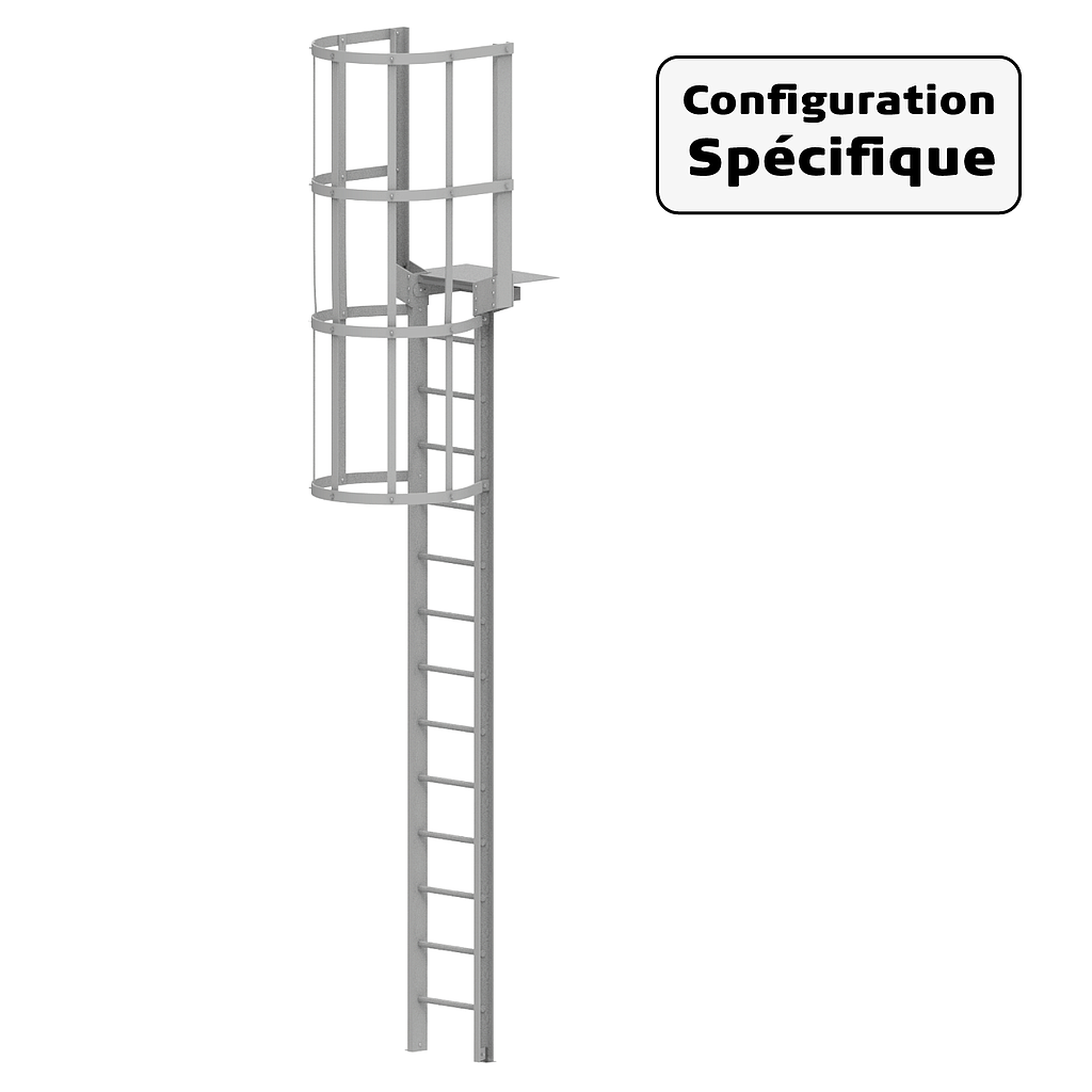 Echelle à Crinoline U90 - Chiffrage Sur-mesure