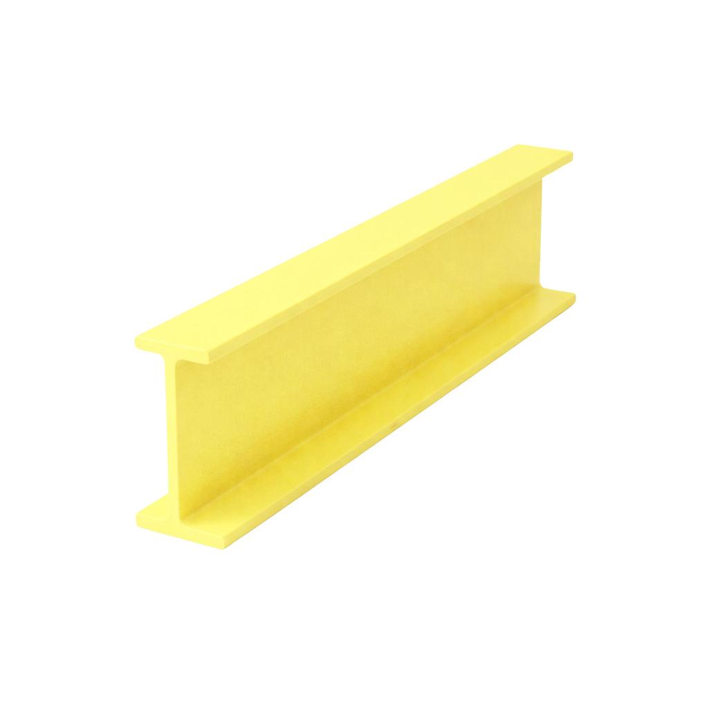 Profilé I150 PRV - 120x60x8mm - RAL 1018 Jaune - 6000mm