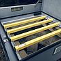 Barreaudage anti-chute PRV jaune pour trappe T1-Std 600x600