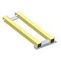 Barreaudage anti-chute PRV jaune pour trappe T1-Std 600x600
